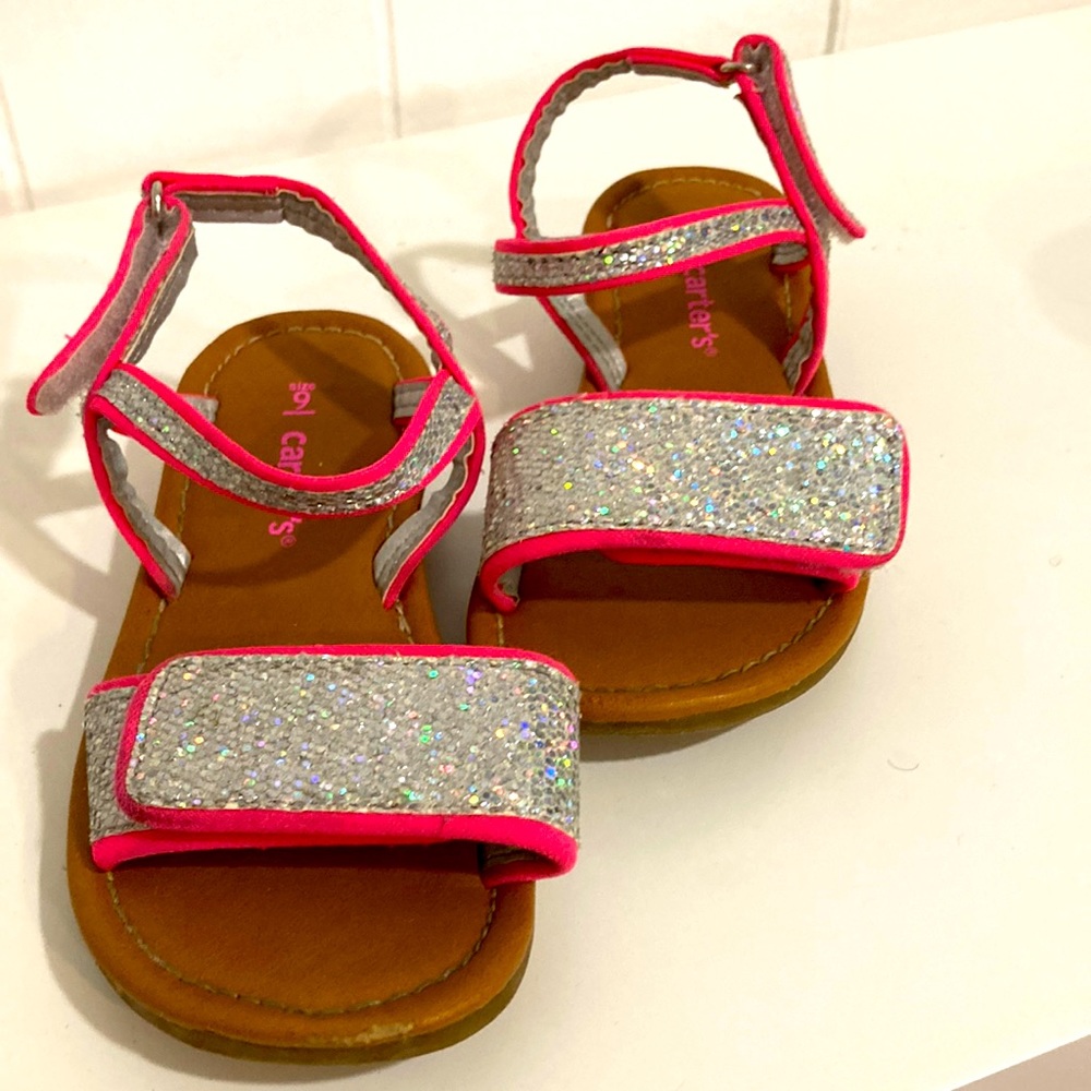 Iridescent Sandals